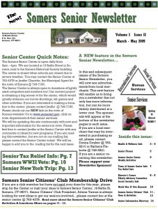 Icon of Senior Newsletter Spring 2009